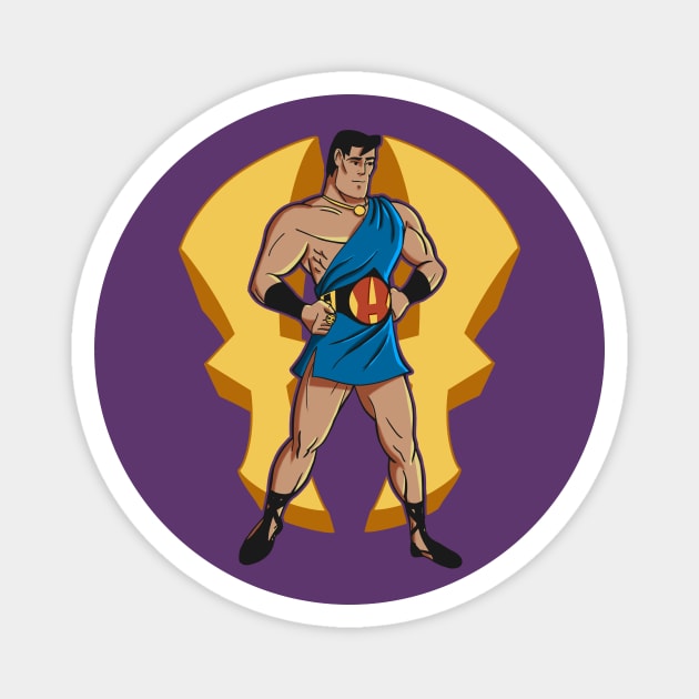 The Mighty Heracles Magnet by Doc Multiverse Designs